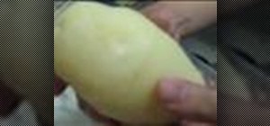 Peel potato skin