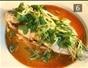Make sea bass with ginger