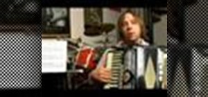 Play the accordion in F Major