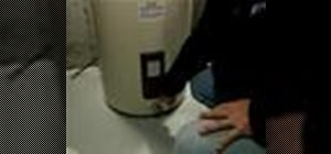 Flush a water heater with This Old House