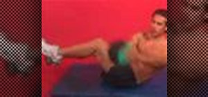 Exercise with the trunk rotation with medicine ball