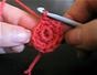 Crochet a single crochet stitch in spirals