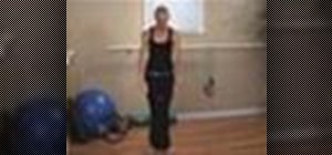 Do standing pilates exercises