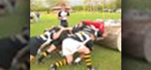 Do offensive scrum tactics in a game of rugby