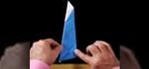 Fold a shuttle dart paper airplane