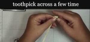 Make a paper bead