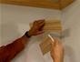 Create a cope cut for crown molding