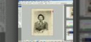 Repair an old photo in Photoshop