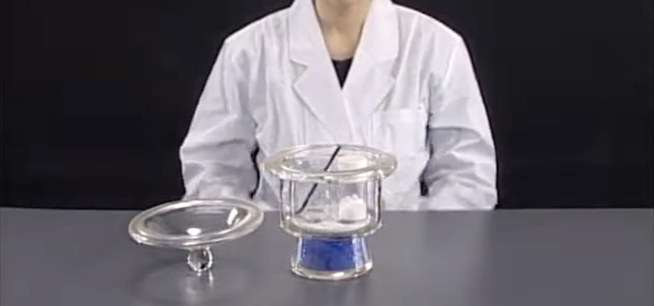 Use a Desiccator in the Chemistry Lab