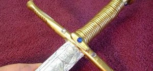 Make a cheap Medieval sword for a costume accessory