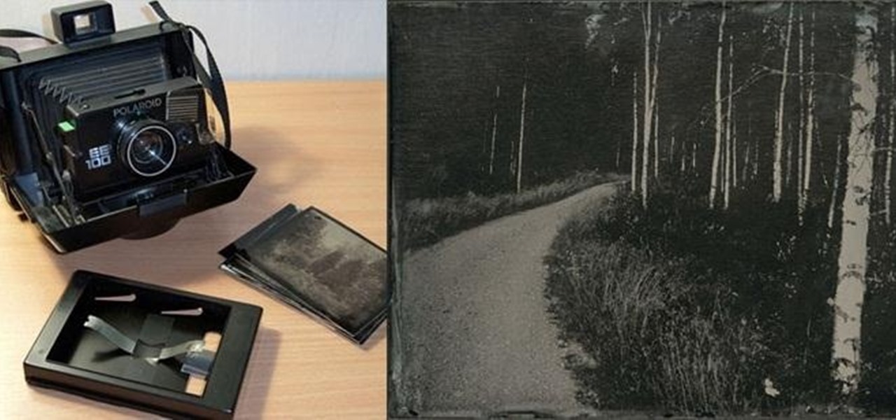 Mod Your Old Polaroid Camera for Wet Plate Collodion Photography