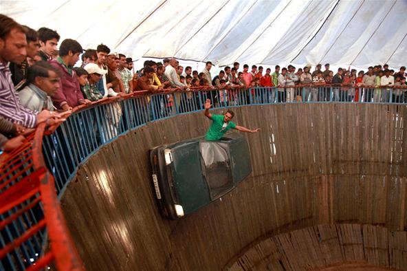 The Wall of Death (Thank God for Centrifugal Force)