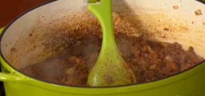 Make Mexican mole chili with Rachael Ray