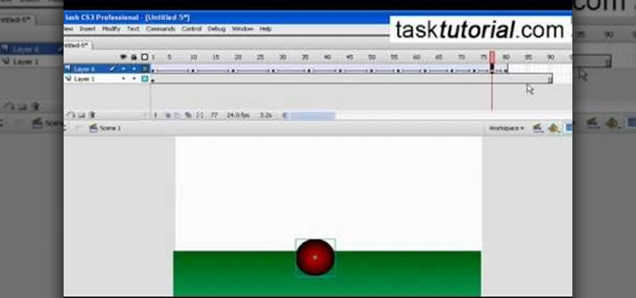 How to Create a bouncing ball animation in Flash « Adobe Flash ::  WonderHowTo