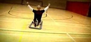 Float across the floor on a personal hover board