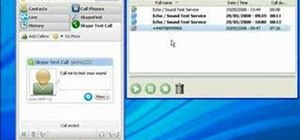Record audio using Skype and Pamela software programs