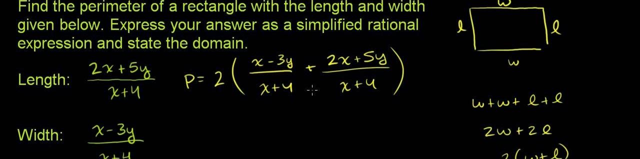 Add and subtract rational expressions in algebra - Part 1 of 3