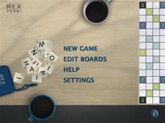 Rex verbi - new scrabble game for iPad