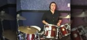 Play open hi-hat shuffles on your drums kit