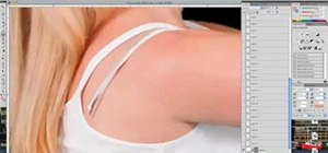 Remove a bra strap using Adobe Photoshop