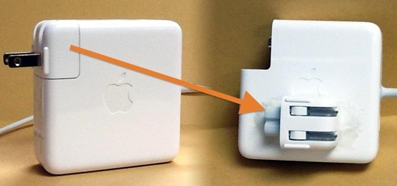 Never Lose the Detachable AC Plug to Your MacBook's Power Adapter Ever Again