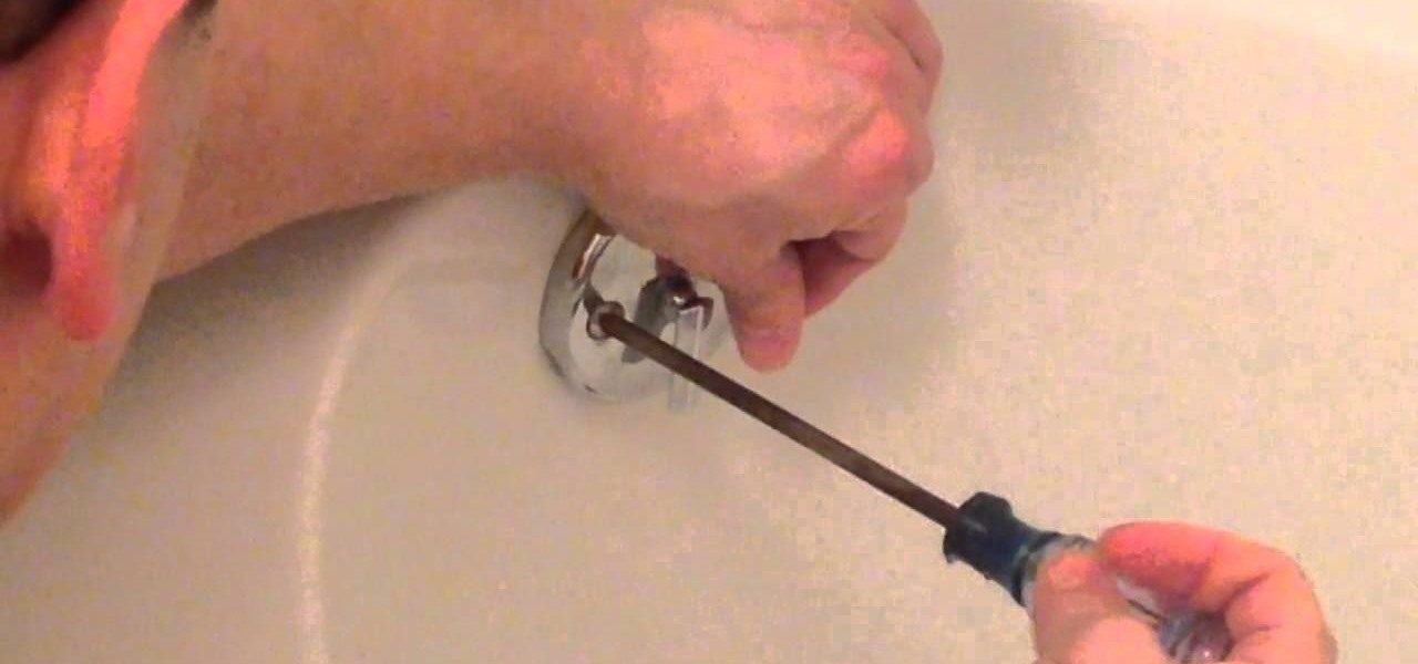 Remove Drain Stopper to Better Unclog a Bathtub