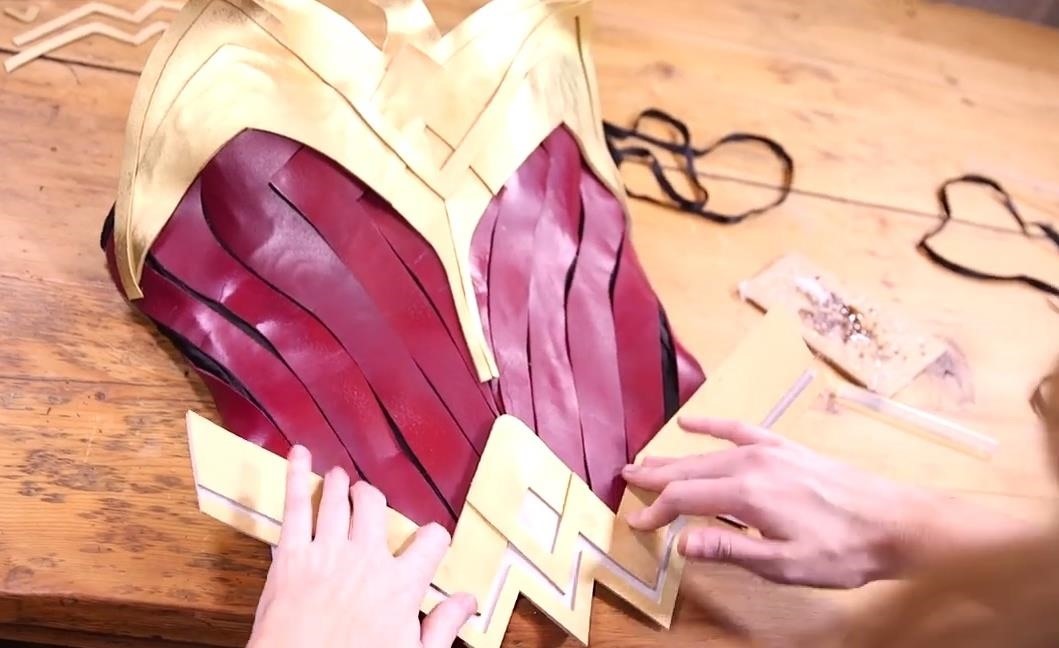 How to Build Wonder Woman's Armor for Halloween