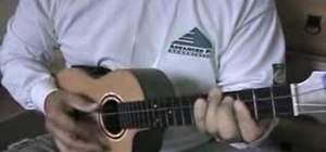 Strum reggae style on the ukulele