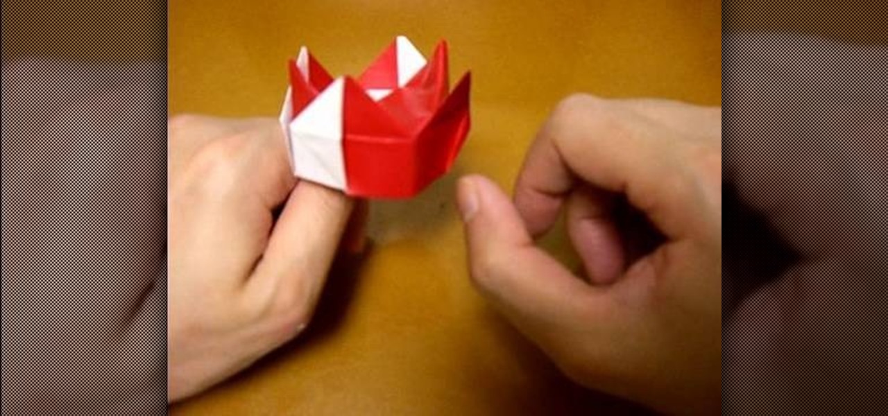 How to Origami a king's crown « Origami WonderHowTo