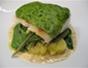 Make lemon and parsley crusted hake fish