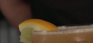 Make a Sidecar cocktail with cognac