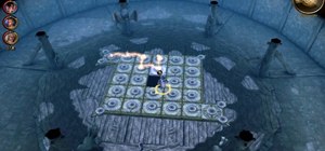 Solve the stone prisoner sliding puzzle in in Dragon Age: Origins