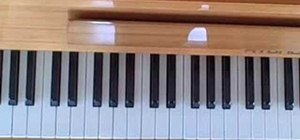 Play the Naruto Shippuuden blue bird song on the piano