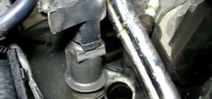Repair a Ford triton spark plug thread