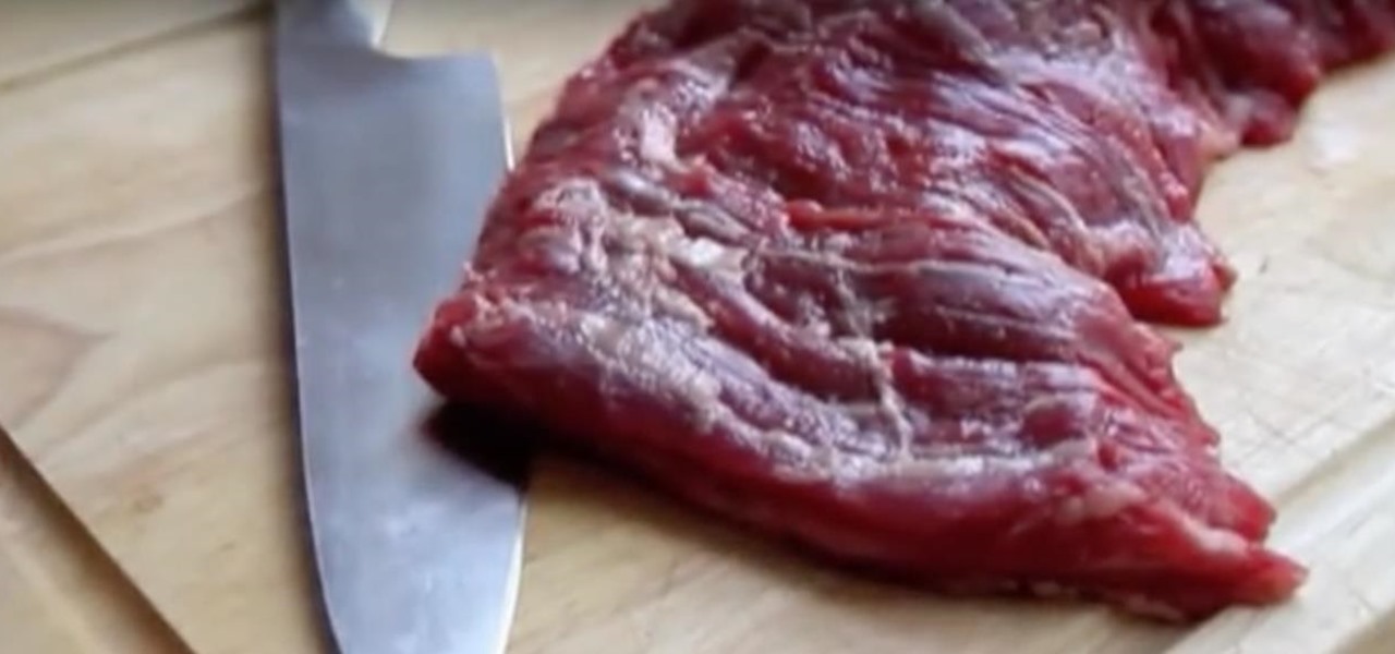 Cut Flank, Skirt, Flap Meat, and Hanger Steak for a Stir Fry