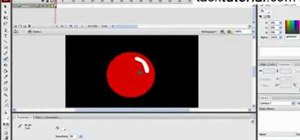 Create a glowing object animation in Flash
