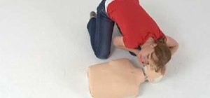 Perform CPR on an adult (British Red Cross)