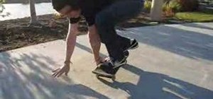 Do a rad handplant on your skateboard