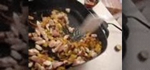 Cook a chicken fajita