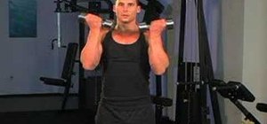 Do speed dumbbell twisting curls