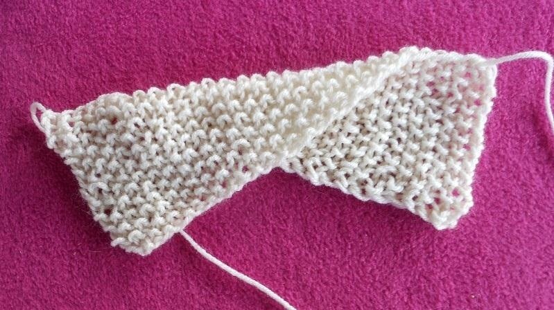 How to Knit a Mobius Dog Scarf