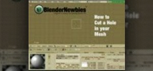 Cut Meshes in Blender 3D