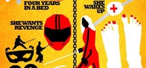 Hexagonall redesigns Tarantino movie posters