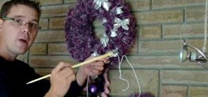 Make a festive Christmas wreath for your home