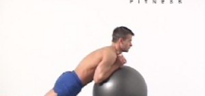 Do the Roll Out on a swiss ball
