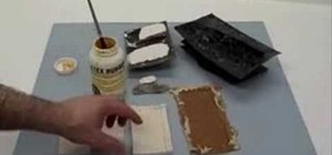 Make rubber molds of rocks and castle walls