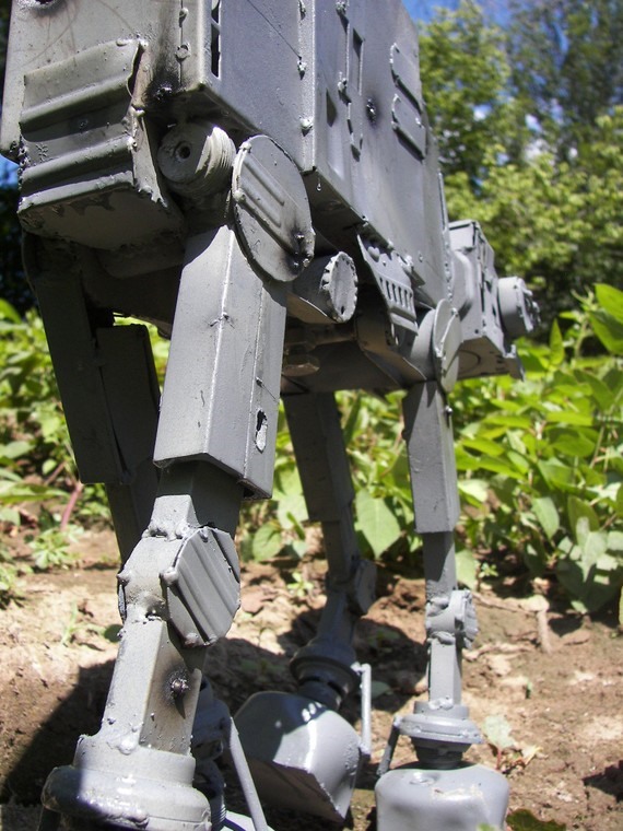 AT-AT Made with Spare Computer Parts