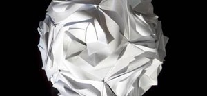 Origami Enrica's dodecahedron kusudama