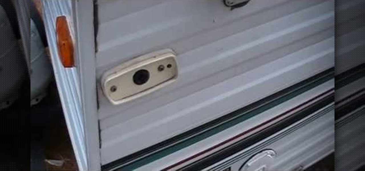 Fix or Replace a Broken Clearance Light on PopUp Camper and Utility Trailer