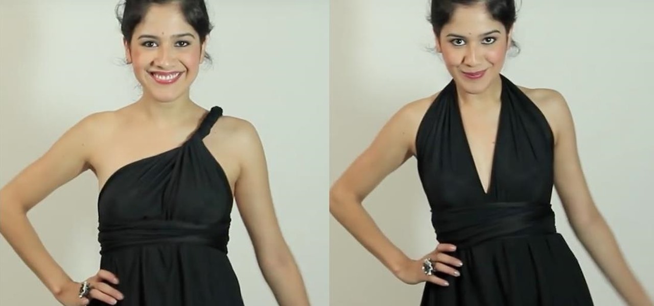 Make Your Own Multi-Wrap Dress with Just a Little Sewing